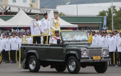 TITAH SULTAN NAZRIN DI UPACARA PERBARISAN PENTAULIAHAN PEGAWAI KEDET PALAPES UNIVERSITI AWAM DI UPSI