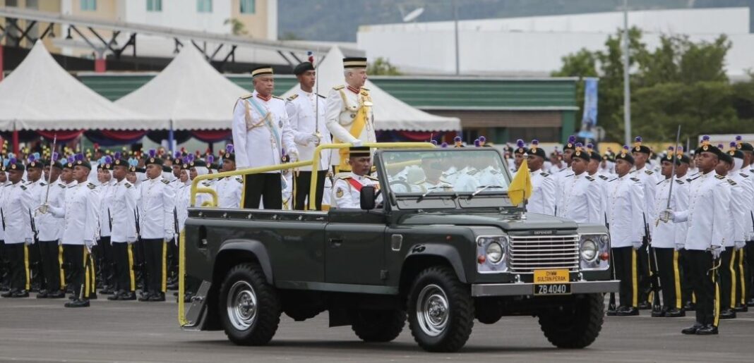 TITAH SULTAN NAZRIN DI UPACARA PERBARISAN PENTAULIAHAN PEGAWAI KEDET PALAPES UNIVERSITI AWAM DI UPSI