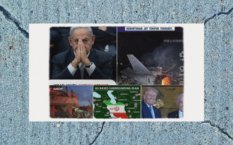 IS-RA-HELL MINTA AMERIKA SYARIKAT SERANG IRAN