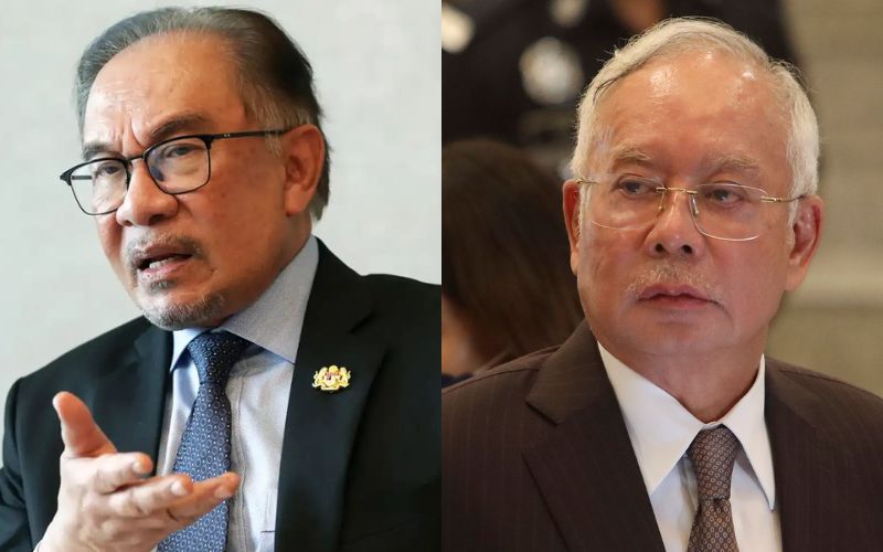 MENGAPA ANWAR IBRAHIM DIAMPUNKAN, TETAPI NAJIB RAZAK TIDAK?