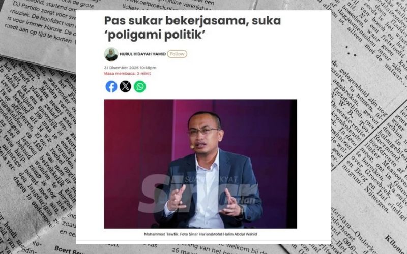 APA PUN, PAS TAK SALAH SEBAB PARTI ITU “SANGAT BERSIH”?