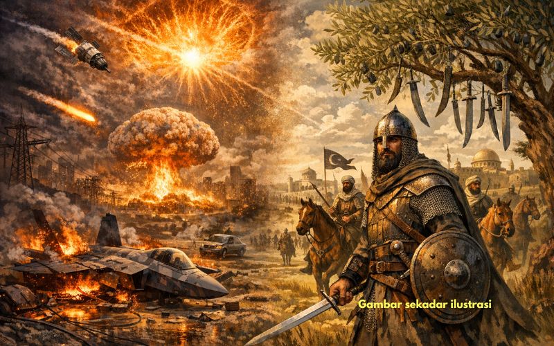 “KENAPA NABI SEBUT PERANG AKHIR ZAMAN GUNA PEDANG & KUDA?