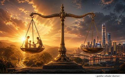 ADIL DAN MAKMUR: JALAN PERADABAN YANG TIDAK BISA DIPISAHKAN