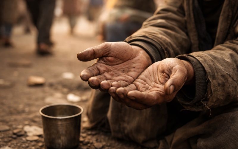 DI SEBALIK KEMISKINAN, ADA IMAN YANG TERCABAR