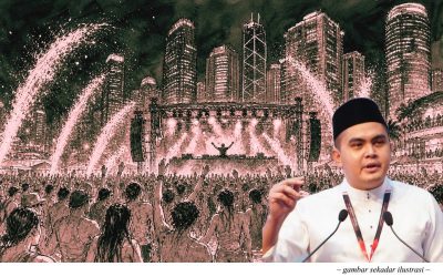 SELEPAS ARAK DI MAJLIS KERAJAAN, ‘DISKO’ PULA DI TENGAH JALAN