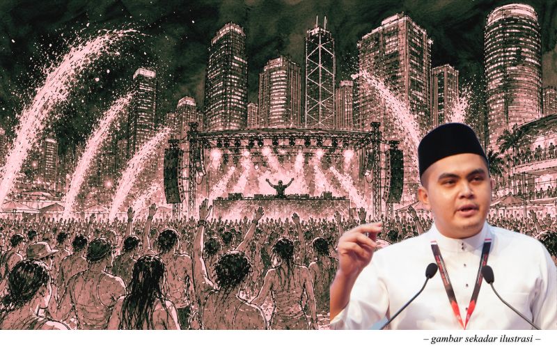 SELEPAS ARAK DI MAJLIS KERAJAAN, ‘DISKO’ PULA DI TENGAH JALAN