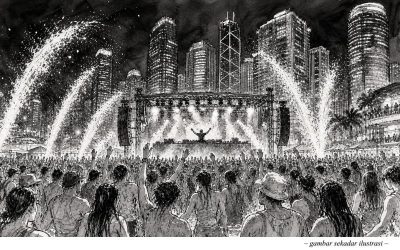 PESTA RAIN RAVE BUKIT BINTANG: HIBURAN YANG MERUNTUHKAN TAMADUN