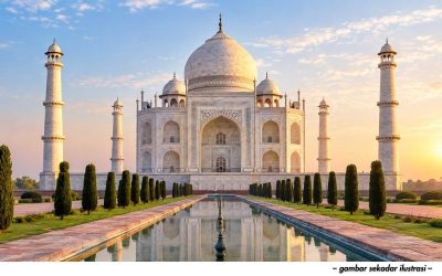 TAJ MAHAL LAMBANG CINTA