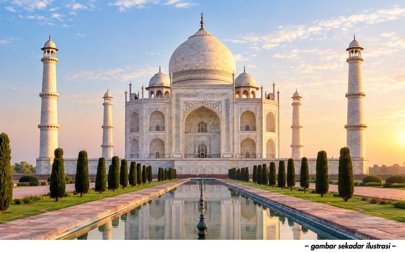 TAJ MAHAL LAMBANG CINTA